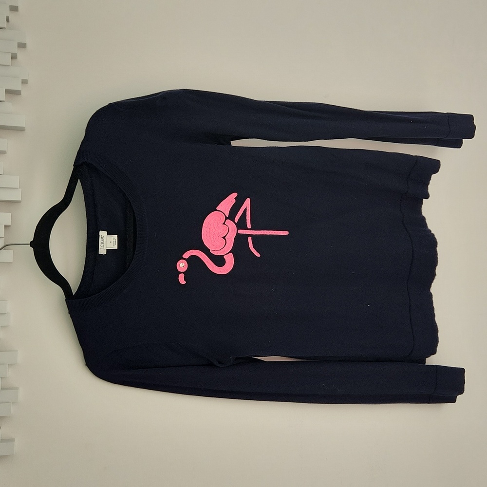 J.crew Flamingo summer sweater